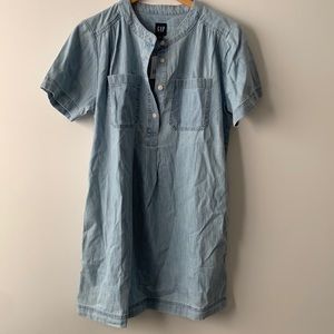 Gap Jean Print Cotton Dress